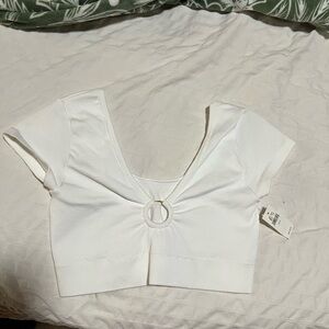 NWT Aerie Ribbed crop Top